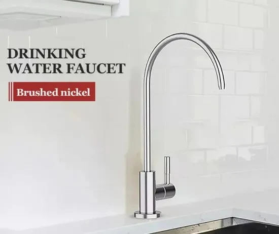 Brushed Nickel Drinking Water Faucet